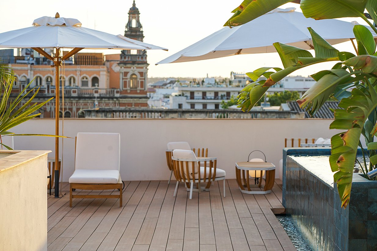 Nobu Hotel Sevilla Rooftop Terrace and Views